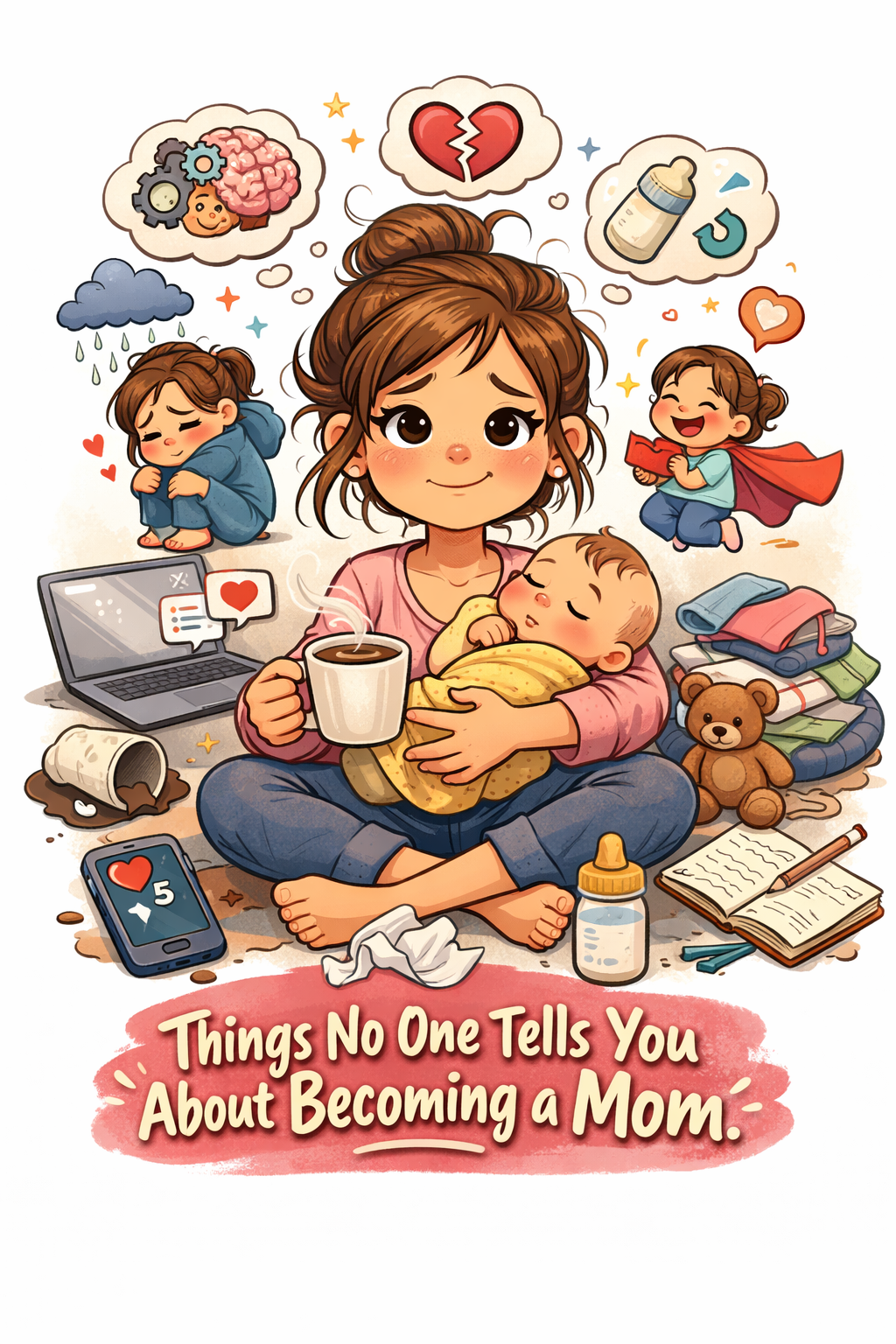 Things No One Tells You About Becoming a Mom