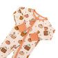 Pumpkin Spice (Convertible Zip Footies)
