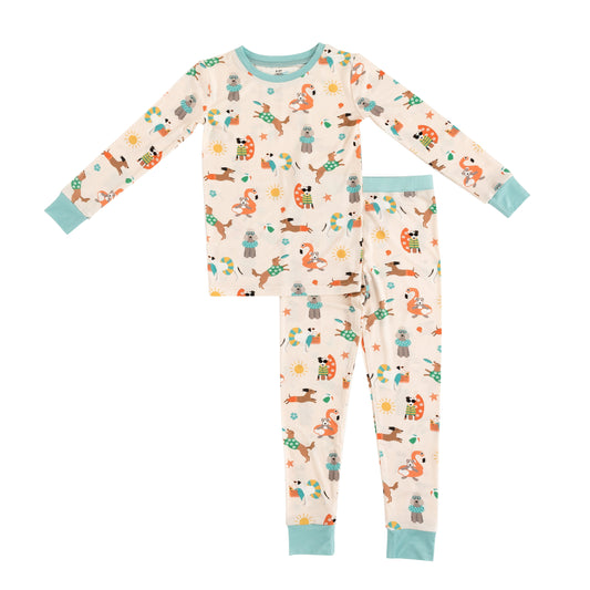 Pups in the Sun (Long Sleeve PJ)