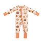 Pumpkin Spice (Convertible Zip Footies)