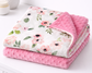 Flowers Forever Minky Blanket