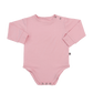 Candy Pink Long Sleeve Bodysuit