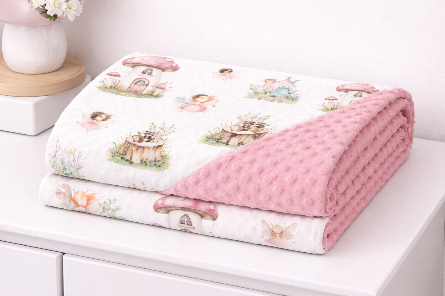 Fairy Friends Minky Blanket
