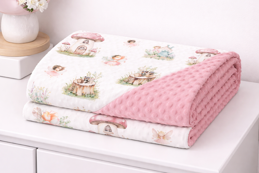 Fairy Friends Minky Blanket