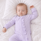 Violets Are Violet Ruffle Footie