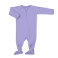 Violets Are Violet Zipper Footie